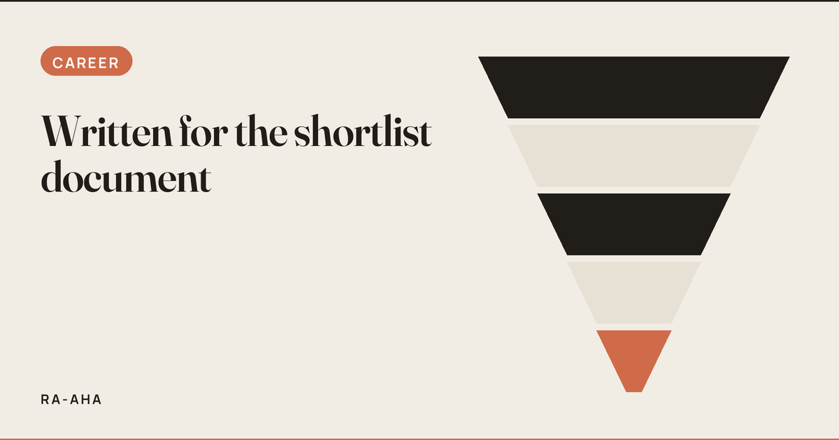 LinkedIn Profile for Senior Executives: Written for the Shortlist